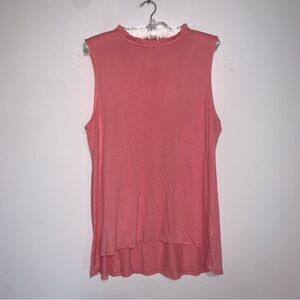 Cato Est 1946 Womens Sleeveless Blouse Top Coral X-Large